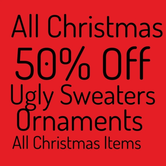 Christmas Sale Poster - Picture 1 of 1